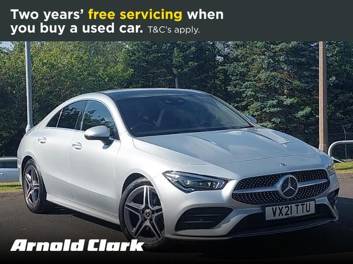 Mercedes-Benz CLA 1.3 CLA180 AMG Line (Premium Plus 2) Coupe 7G-DCT Euro 6 (s/s) 4dr Mercedes-Benz CLA 1.3 CLA180 AMG Line (Premium Plus 2) Coupe 7G-DCT Euro 6 (s/s) 4dr