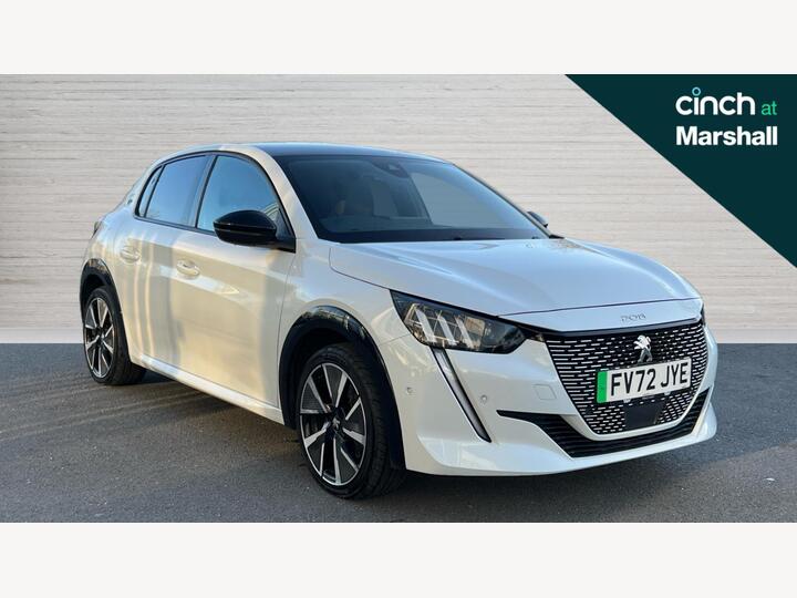Peugeot E-208 50kWh GT Auto 5dr (7kW Charger)