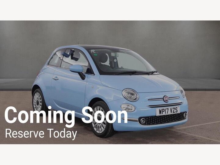 Fiat 500 1.2 Lounge Euro 6 (s/s) 3dr