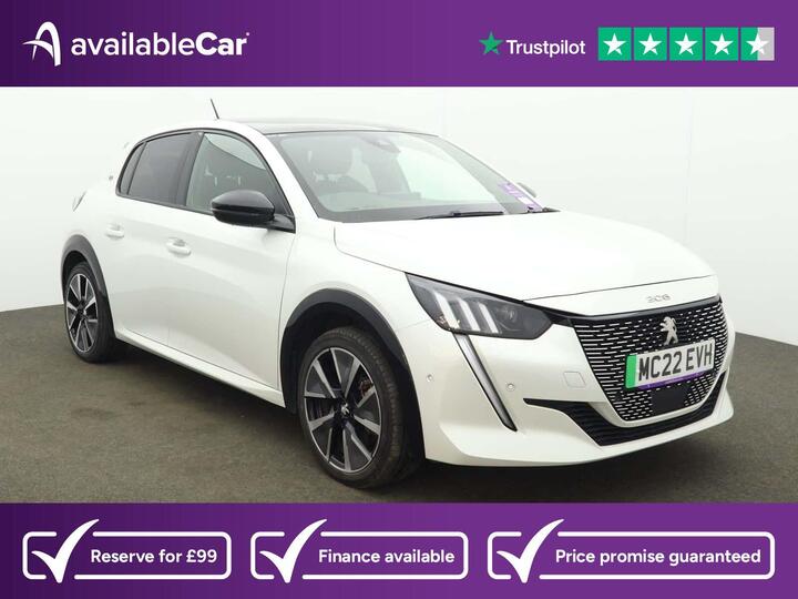 Peugeot E-208 50kWh GT Premium Auto 5dr (7kW Charger)