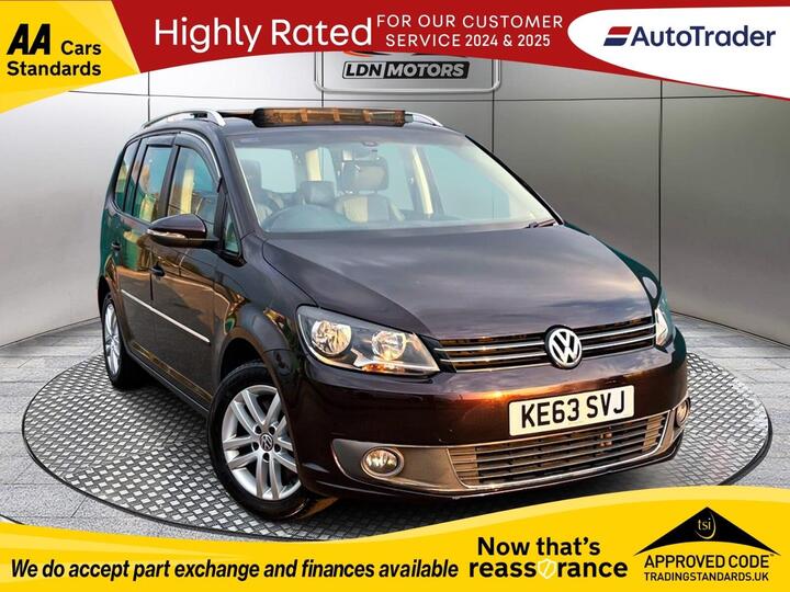 Volkswagen Touran 1.4 TSI SE DSG Euro 5 5dr Sun Roof Volkswagen Touran 1.4 TSI SE DSG Euro 5 5dr Sun Roof