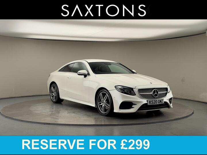 Mercedes-Benz E Class 2.0 E300d AMG Line (Premium) G-Tronic+ Euro 6 (s/s) 2dr Mercedes-Benz E Class 2.0 E300d AMG Line (Premium) G-Tronic+ Euro 6 (s/s) 2dr