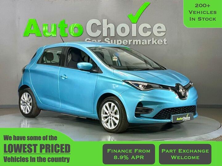 Renault ZOE R135 EV50 52kWh Iconic Auto 5dr (Rapid Charge)