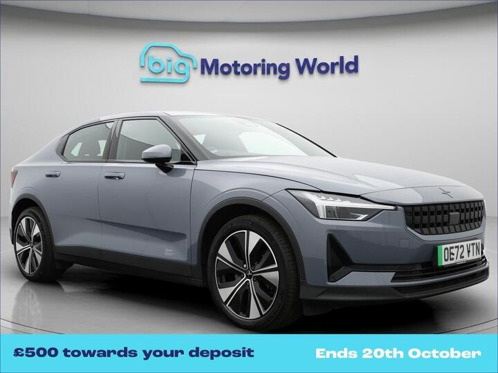Polestar Polestar 2 Single Motor 69kWh Standard Range Fastback Auto FWD 5dr