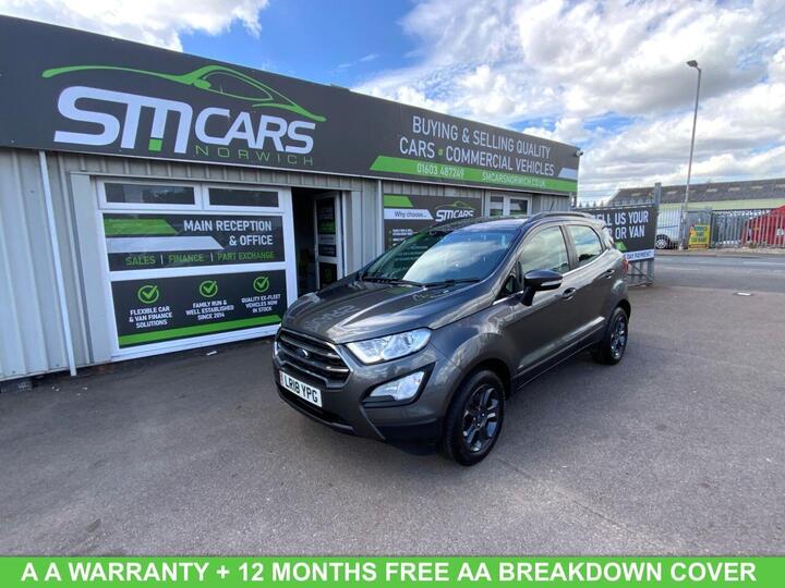 Ford ECOSPORT 1.0T EcoBoost Zetec Euro 6 (s/s) 5dr