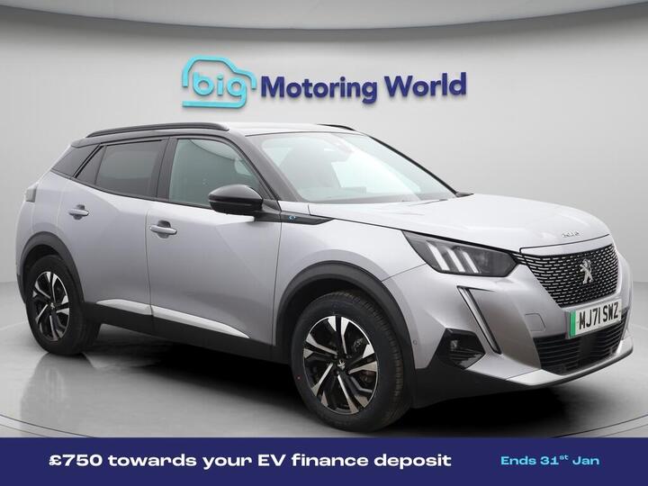 Peugeot E-2008 50kWh GT Auto 5dr
