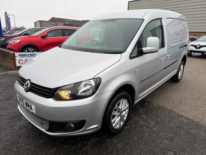 Volkswagen CADDY MAXI 1.6 TDi BlueMotion Tech C20 Maxi Highline Panel Van 5dr Diesel Manual FWD (136 G/km, 101 Bhp) **NO VAT** PARKING SENSORS* ALLOYS*