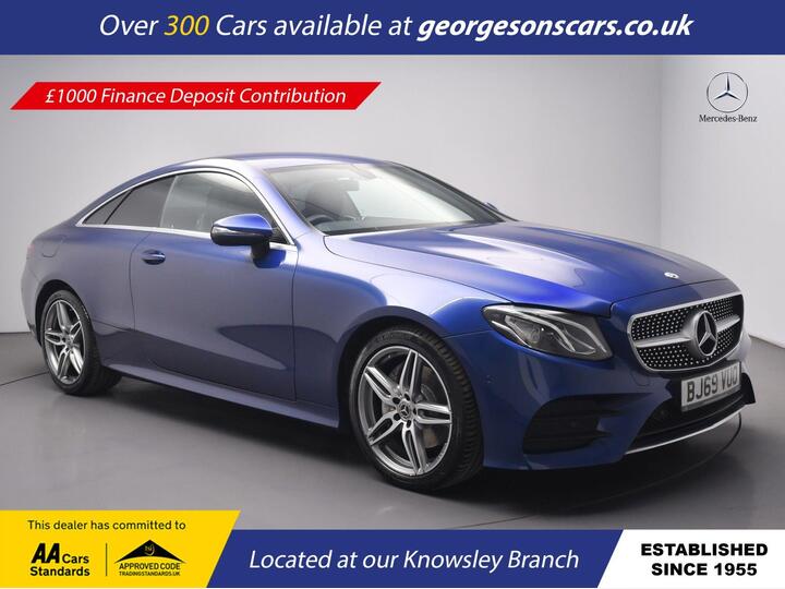 Mercedes-Benz E-CLASS 2.0 E220d AMG Line G-Tronic+ Euro 6 (s/s) 2dr