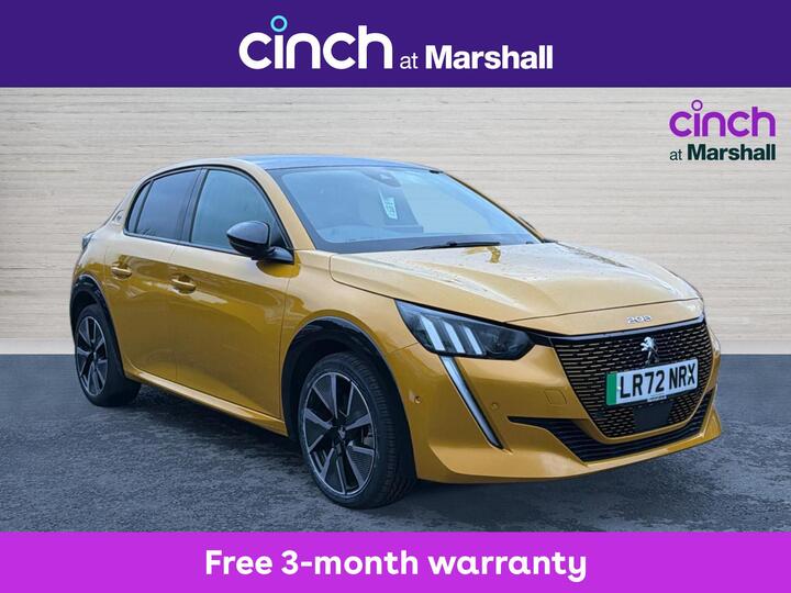 Peugeot E-208 50kWh GT Auto 5dr (7kW Charger)