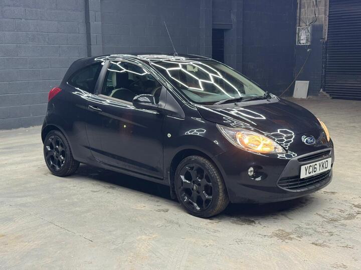 Ford Ka 1.2 Zetec Black Edition Euro 6 (s/s) 3dr