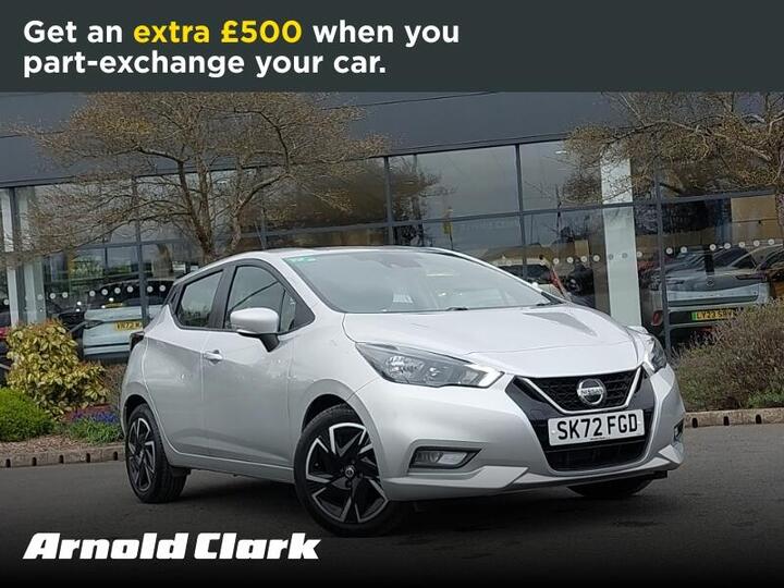 Nissan Micra 1.0 IG-T Acenta XTRON Euro 6 (s/s) 5dr Nissan Micra 1.0 IG-T Acenta XTRON Euro 6 (s/s) 5dr