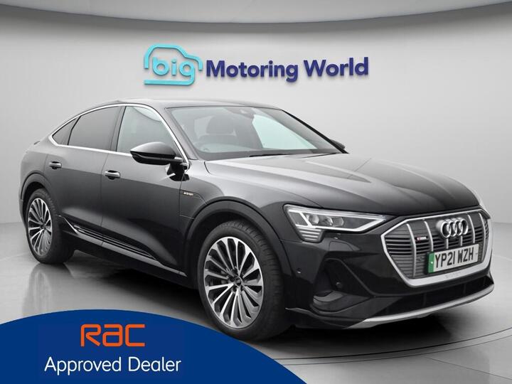 Audi E-tron 50 S Line Sportback Auto Quattro 5dr 71.2kWh