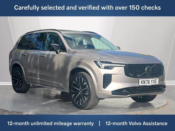 Volvo XC90 2.0 T8 18.8kWh Ultra Dark Auto 4WD Euro 6 (s/s) 5dr