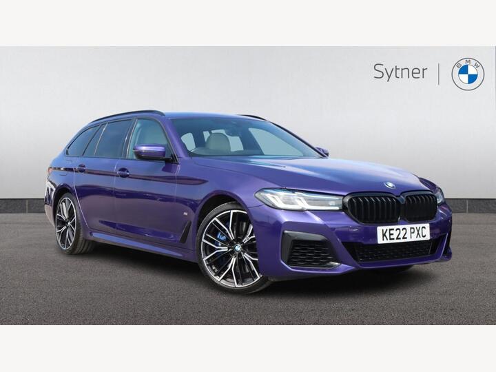 BMW 5 Series 3.0 540i MHT M Sport Touring Steptronic XDrive Euro 6 (s/s) 5dr BMW 5 Series 3.0 540i MHT M Sport Touring Steptronic XDrive Euro 6 (s/s) 5dr