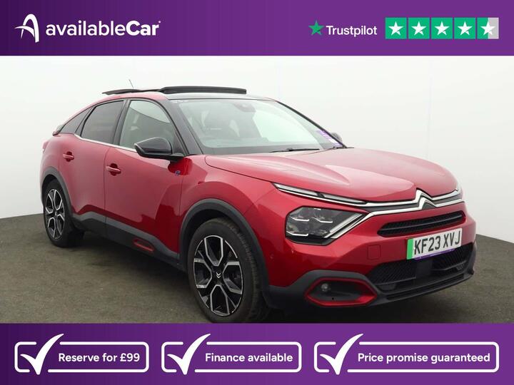 Citroen E-C4 50kWh Shine Plus Auto 5dr (7.4kW Charger)