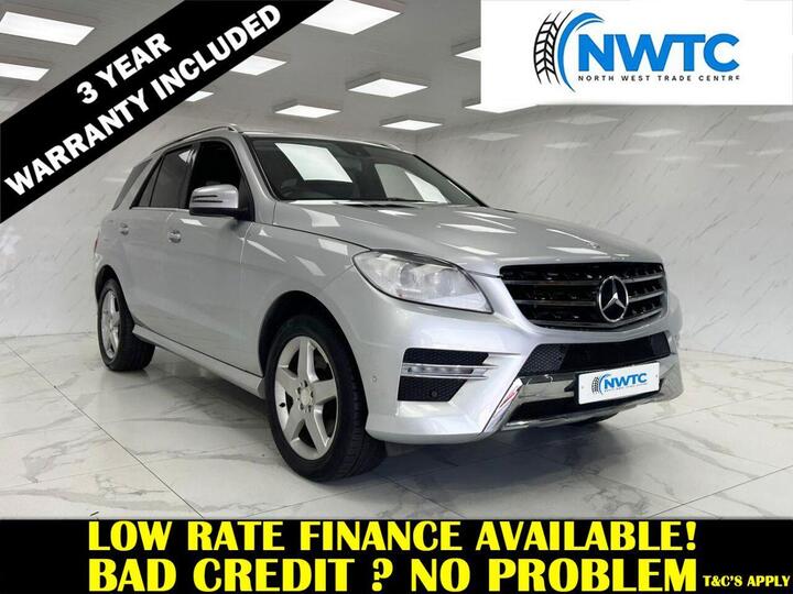Mercedes-Benz M-CLASS 2.1 ML250 BlueTEC Sport G-Tronic 4WD Euro 6 (s/s) 5dr Mercedes-Benz M-CLASS 2.1 ML250 BlueTEC Sport G-Tronic 4WD Euro 6 (s/s) 5dr
