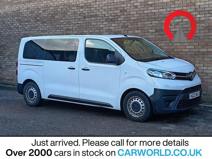Toyota PROACE VERSO 1.5D Medium MPV MWB Euro 6 (s/s) 6dr (9 Seat)