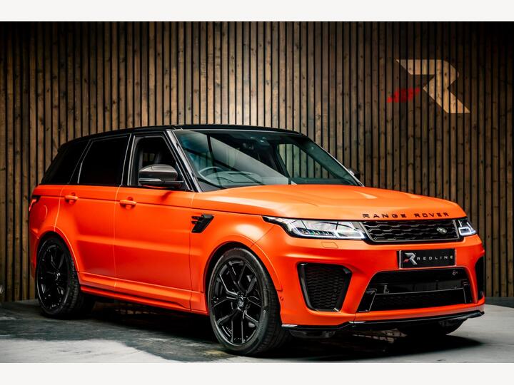 Land Rover Range Rover Sport 5.0 P575 V8 SVR Auto 4WD Euro 6 (s/s) 5dr Land Rover Range Rover Sport 5.0 P575 V8 SVR Auto 4WD Euro 6 (s/s) 5dr