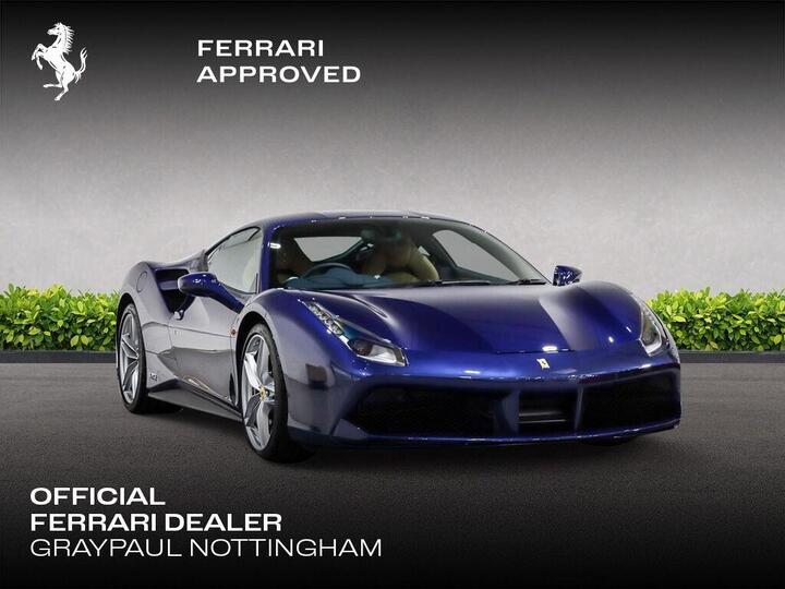Ferrari 488 GTB 3.9T V8 GTB F1 DCT Euro 6 (s/s) 2dr Ferrari 488 GTB 3.9T V8 GTB F1 DCT Euro 6 (s/s) 2dr