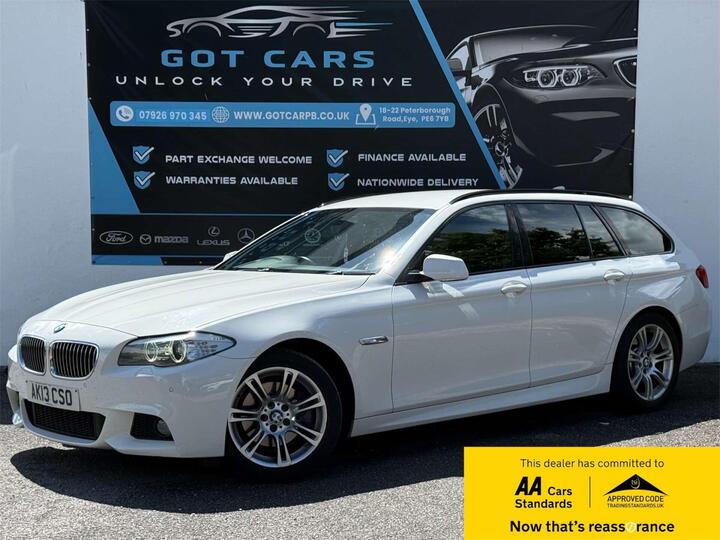 BMW 5 Series 2.0 520d M Sport Touring Auto Euro 5 (s/s) 5dr