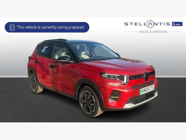 Citroen E-C3 Standard Range 44kWh MAX Auto 5dr (11kW Charger)