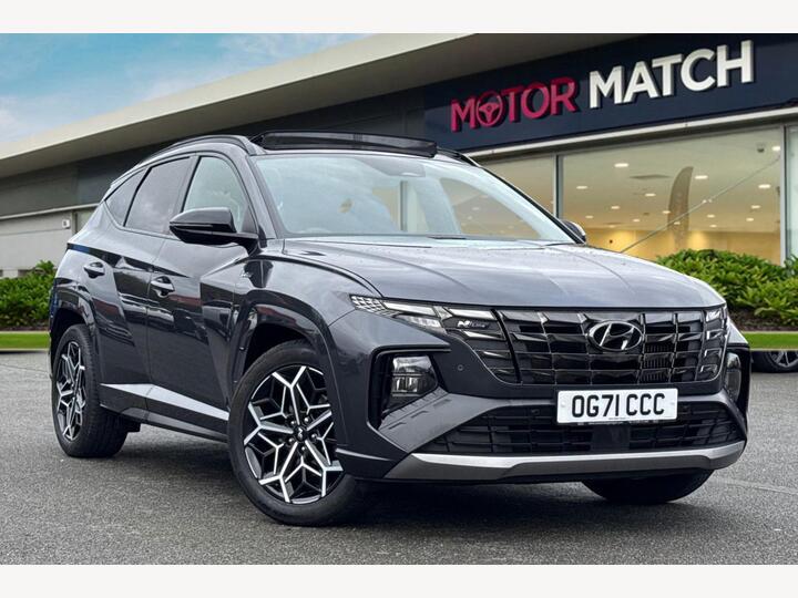 Hyundai TUCSON 1.6 T-GDi MHEV N Line S DCT Euro 6 (s/s) 5dr Hyundai TUCSON 1.6 T-GDi MHEV N Line S DCT Euro 6 (s/s) 5dr