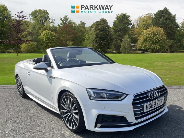 Audi A5 Cabriolet 2.0 TDI 40 S Line S Tronic Euro 6 (s/s) 2dr Audi A5 Cabriolet 2.0 TDI 40 S Line S Tronic Euro 6 (s/s) 2dr