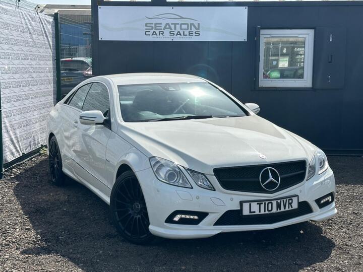 Mercedes-Benz E CLASS 3.0 E350 CDI V6 BlueEfficiency Sport G-Tronic Euro 5 2dr Mercedes-Benz E CLASS 3.0 E350 CDI V6 BlueEfficiency Sport G-Tronic Euro 5 2dr