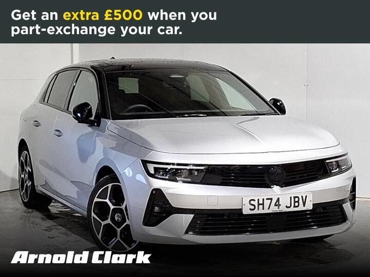 Vauxhall Astra 1.6 12.4kWh Ultimate Auto Euro 6 (s/s) 5dr