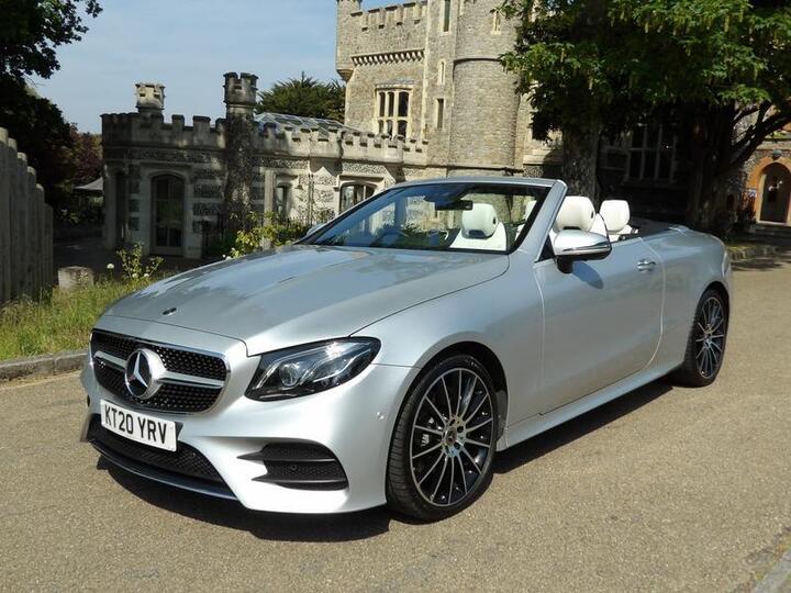 Mercedes-Benz E Class 2.0 E220d AMG Line Cabriolet G-Tronic+ Euro 6 (s/s) 2dr