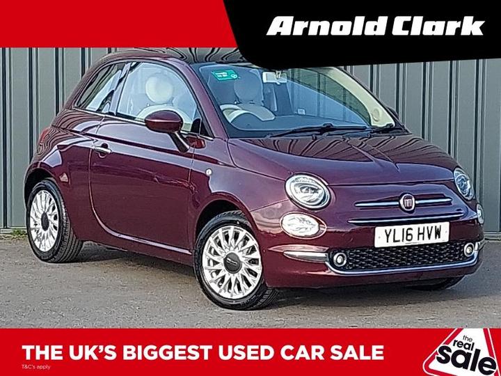 Fiat 500 1.2 Lounge Euro 6 (s/s) 3dr