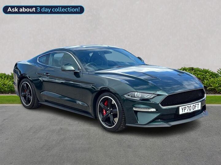 Ford MUSTANG 5.0 V8 Bullitt Fastback Euro 6 2dr Ford MUSTANG 5.0 V8 Bullitt Fastback Euro 6 2dr
