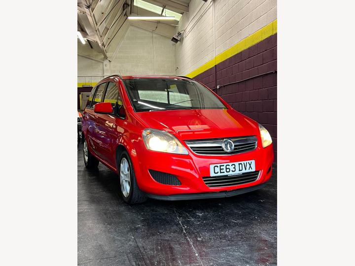 Vauxhall Zafira 1.6 16V Exclusiv Euro 5 5dr