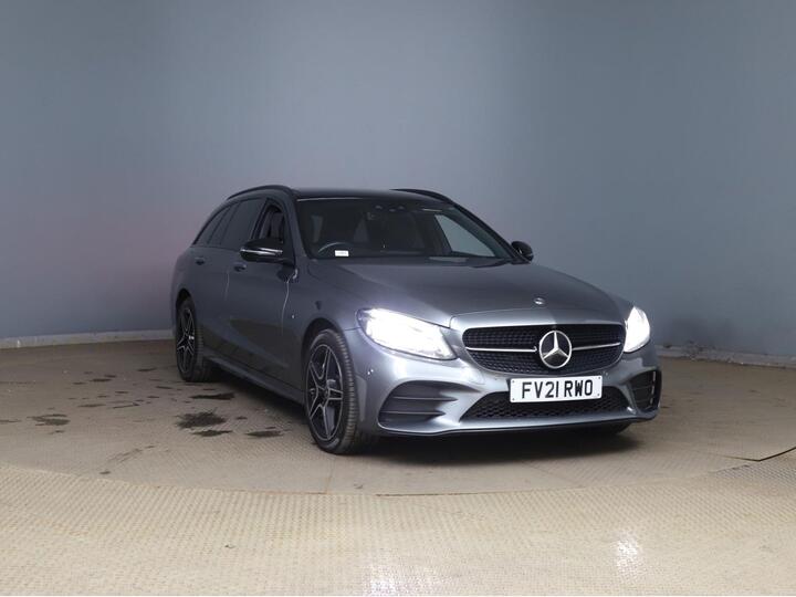 Mercedes-Benz C Class 2.0 C300de 13.5kWh AMG Line Night Edition (Premium Plus) G-Tronic+ Euro 6 (s/s) 5dr