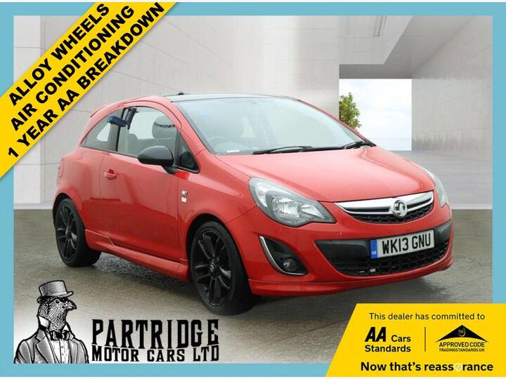 Vauxhall CORSA 1.2 16V Limited Edition Euro 5 3dr
