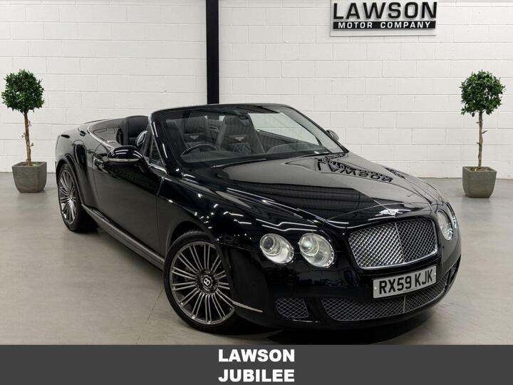 Bentley CONTINENTAL 6.0 W12 GTC Speed Auto 4WD Euro 4 2dr