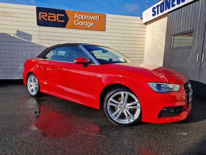 Audi A3 CABRIOLET 1.4 TFSI CoD S Line Euro 6 (s/s) 2dr (Nav)