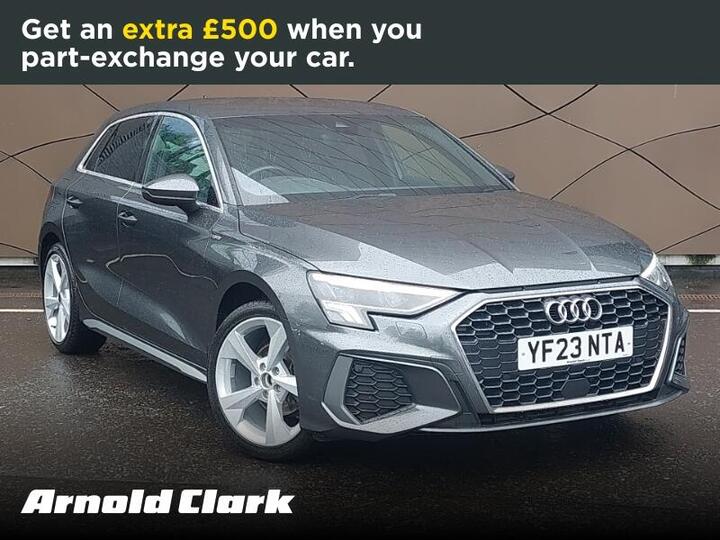 Audi A3 1.0 TFSI 30 S Line Sportback Euro 6 (s/s) 5dr