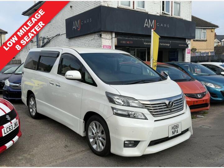 Toyota VELLFIRE 3.5 Automatic MPV Petrol White 5dr GENUINE LOW MILEAGE/ MPV Toyota VELLFIRE 3.5 Automatic MPV Petrol White 5dr GENUINE LOW MILEAGE/ MPV