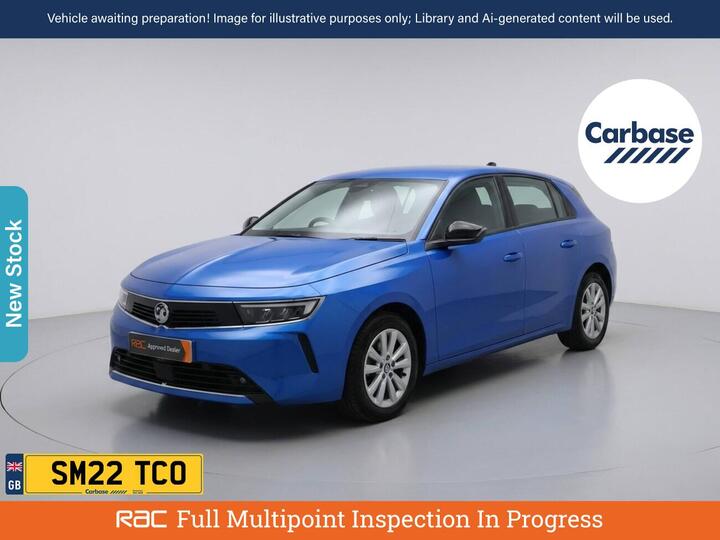 Vauxhall Astra 1.2 Turbo Design Euro 6 (s/s) 5dr