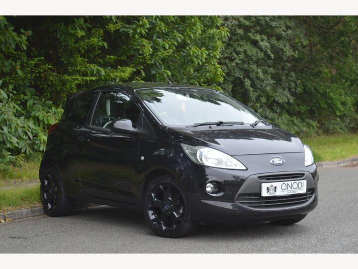 Ford Ka 1.2 Zetec Black Edition Euro 6 (s/s) 3dr