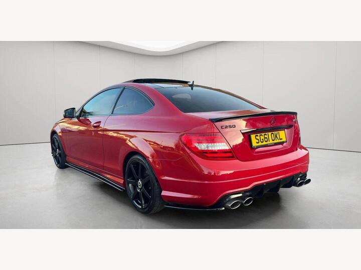 Mercedes-Benz C Class 1.8 C250 BlueEfficiency AMG Sport G-Tronic+ Euro 5 (s/s) 2dr