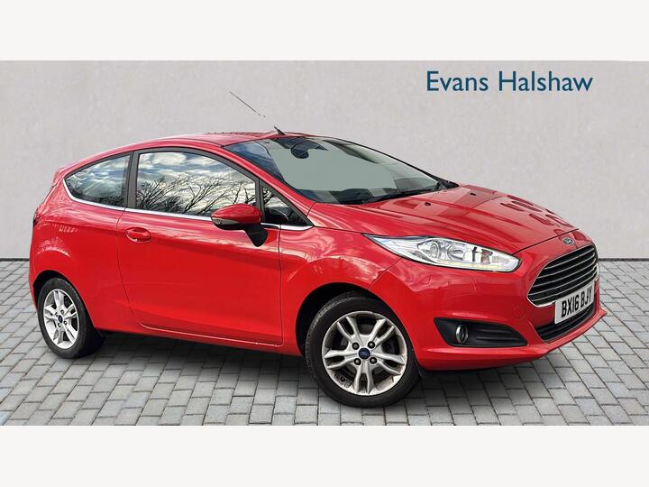 Ford FIESTA HATCHBACK 1.0T EcoBoost Zetec Euro 6 (s/s) 3dr