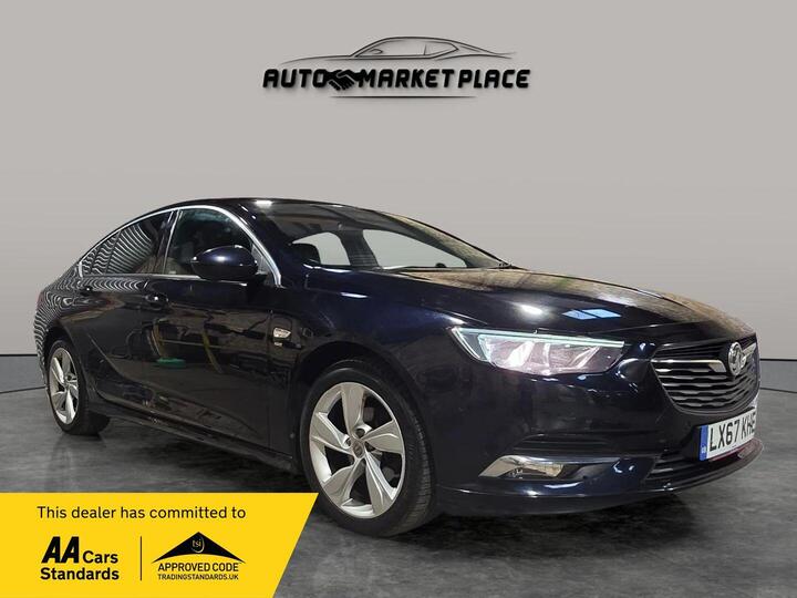 Vauxhall Insignia 1.5i Turbo SRi VX Line Nav Grand Sport Euro 6 (s/s) 5dr Vauxhall Insignia 1.5i Turbo SRi VX Line Nav Grand Sport Euro 6 (s/s) 5dr
