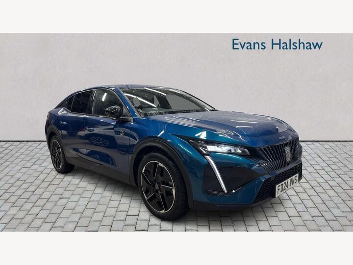 Peugeot 408 FASTBACK 1.6 12.4kWh GT Fastback E-EAT Euro 6 (s/s) 5dr