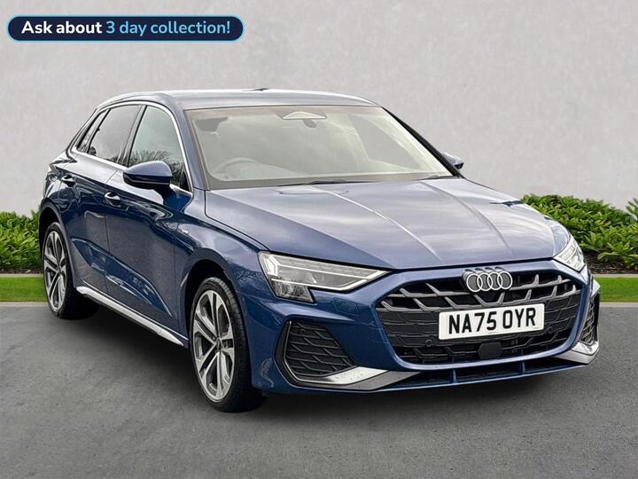 Audi A3 1.5 TFSIe S Line Sportback S Tronic Euro 6 (s/s) 5dr 17.9kWh
