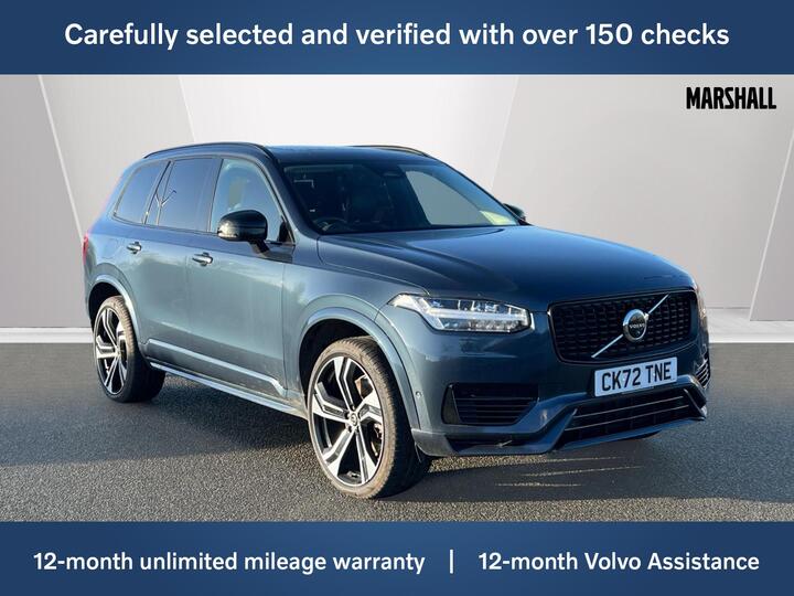Volvo XC90 2.0h T8 Recharge 18.8kWh Ultimate Dark Auto 4WD Euro 6 (s/s) 5dr