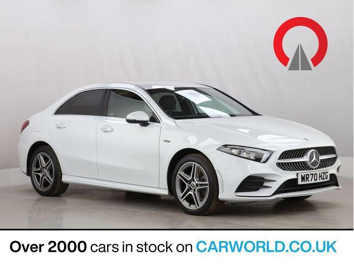 Mercedes-Benz A CLASS 1.3 A250e 15.6kWh AMG Line (Premium 2) 8G-DCT Euro 6 (s/s) 4dr Mercedes-Benz A CLASS 1.3 A250e 15.6kWh AMG Line (Premium 2) 8G-DCT Euro 6 (s/s) 4dr