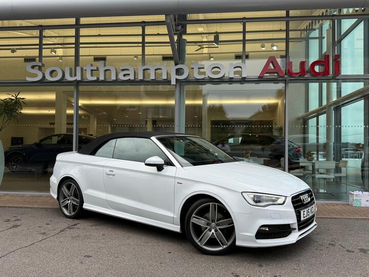 Audi A3 Cabriolet 1.4 TFSI CoD S Line S Tronic Euro 6 (s/s) 2dr