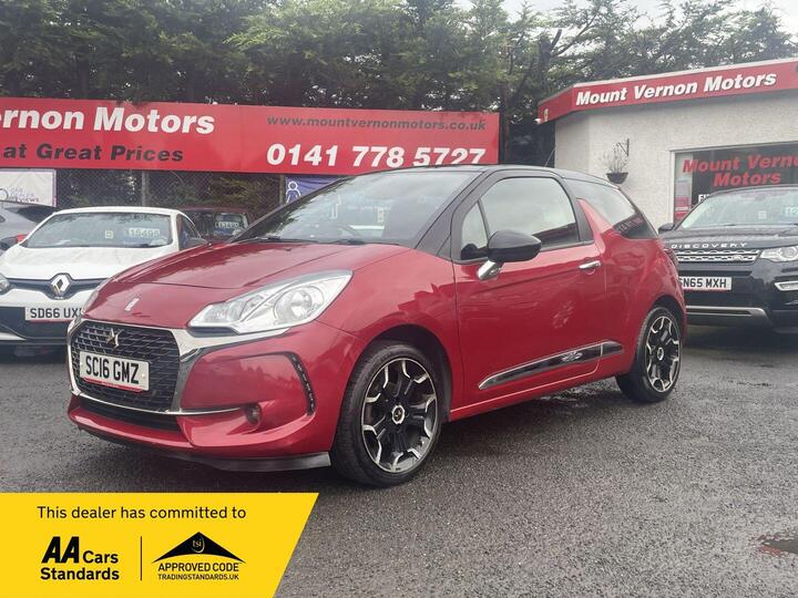 DS AUTOMOBILES DS 3 1.2 PureTech Elegance EAT6 Euro 6 (s/s) 3dr
